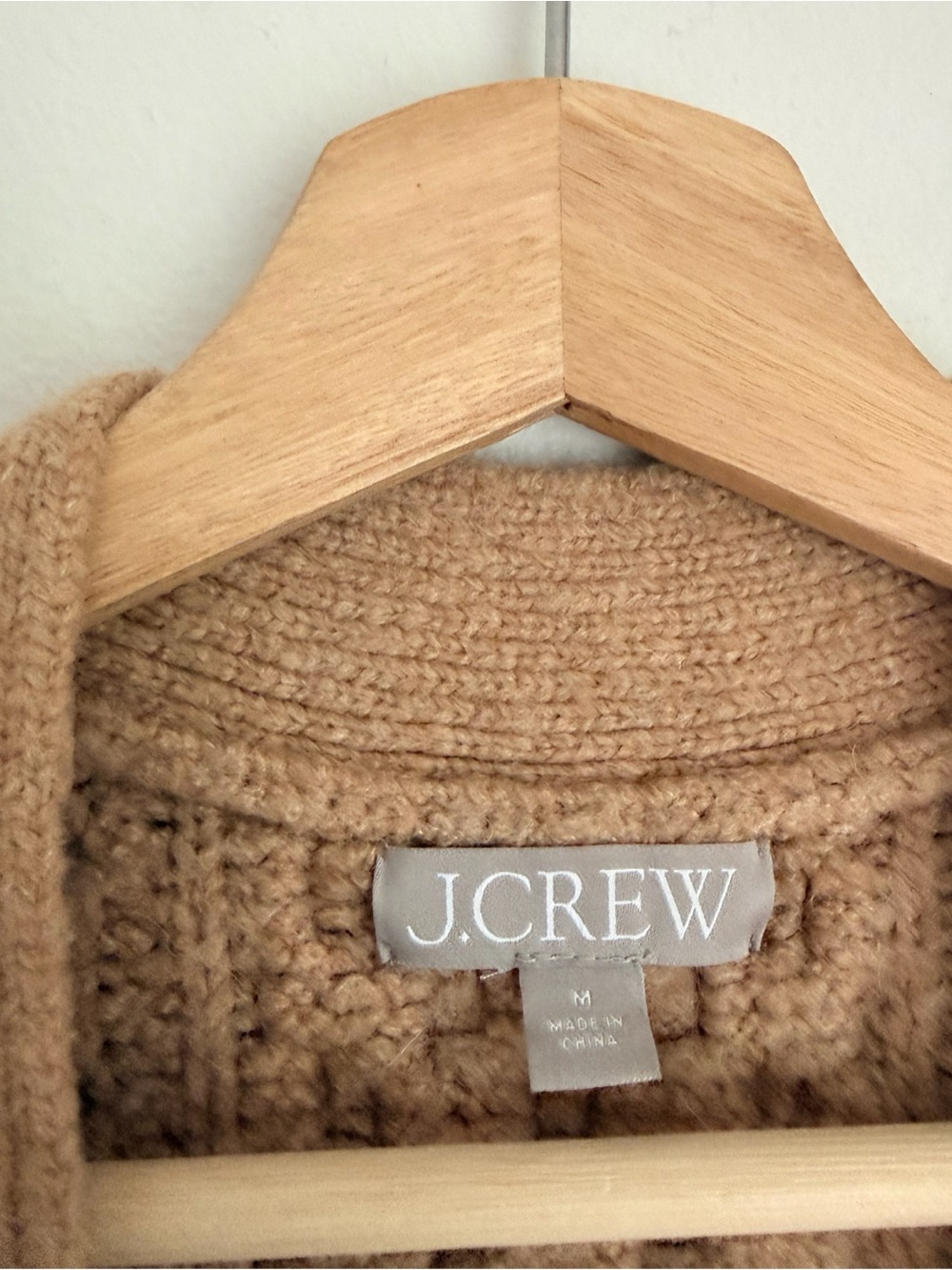 J. Crew Cable-knit Stretch Cardigan Sweater - Picture 6 of 7